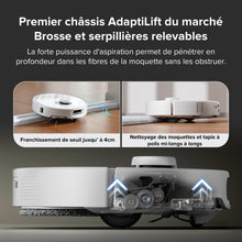 Charger l&#39;image dans la galerie, Robot-As™: Aspirateur robot avec Brosse &amp; Serpillière Lavage à 75°C
