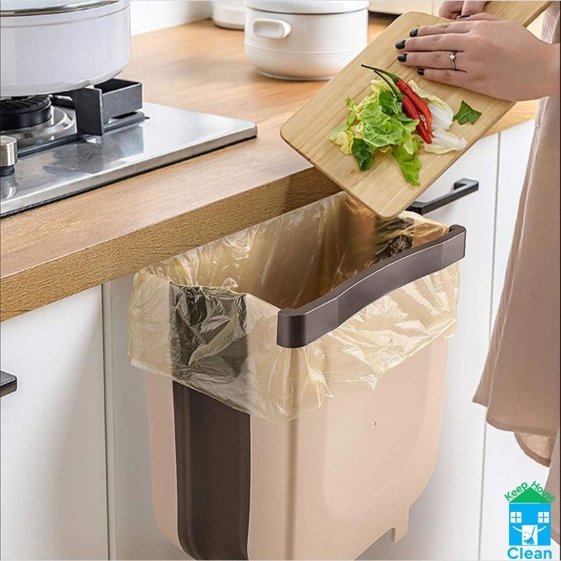 ClosedTrash™ - Poubelle pliable pour cuisine - Keep House Clean