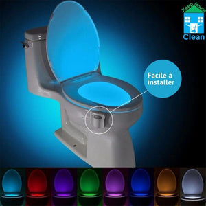 LED-WC™- Lampe pour cuvette de toilette avec capteur de mouvements - Keep House Clean